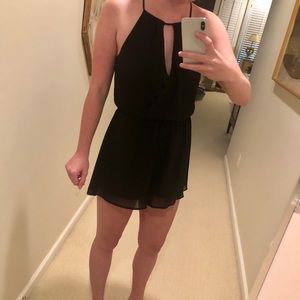 LUSH Black Romper | Medium